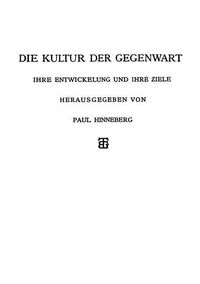 Produktbild: Die Allgemeinen Grundlagen der Kultur der Gegenwart
