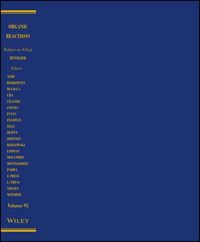 Produktbild: Organic Reactions, Volume 95
