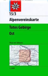 Produktbild: DAV Alpenvereinskarte 15/3 Totes Gebirge Ost