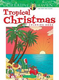Produktbild: Creative Haven Tropical Christmas Coloring Book