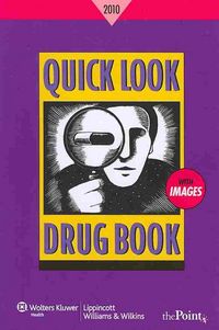 Produktbild: Quick Look Drug Book 2010