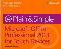 Produktbild: Murray, K: Microsoft&reg; Office 2013 for Tablets Plain & Simple