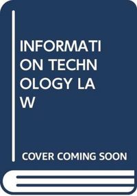 Produktbild: KOHL, U: INFORMATION TECHNOLOGY LAW