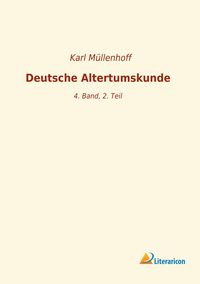 Produktbild: Deutsche Altertumskunde