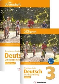 Produktbild: Anschluss finden Deutsch 3 - Das &Uuml;bungsheft - Grundlagentraining: Leseheft und Arbeitsheft