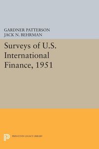 Produktbild: Surveys of U.S. International Finance, 1951