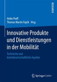 Produktbild: Innovative Produkte und Dienstleistungen in der Mobilit&auml;t