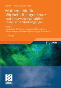 Produktbild: Mathematik f&uuml;r Wirtschaftsingenieure und naturwissenschaftlich-technische Studieng?e