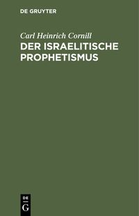 Produktbild: Der israelitische Prophetismus