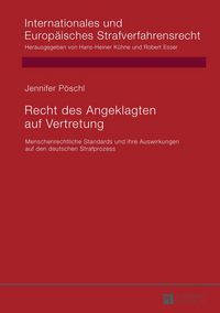 Produktbild: Recht des Angeklagten auf Vertretung