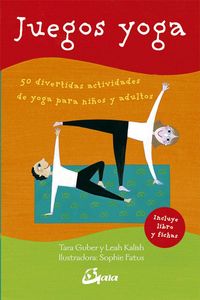 Produktbild: Juegos yoga : 50 divertidas actividades de yoga para ni&ntilde;os y adultos