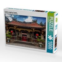 Produktbild: CALVENDO Puzzle Taipeh, Longshan-Tempel | 1000 Teile Lege-Gr&ouml;&szlig;e 64x48cm Foto-Puzzle f&uuml;r gl&uuml;ckliche Stunden