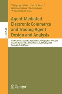Produktbild: Agent-Mediated Electronic Commerce and Trading Agent Design and Analysis