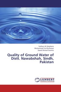 Produktbild: Quality of Ground Water of Distt. Nawabshah, Sindh, Pakistan
