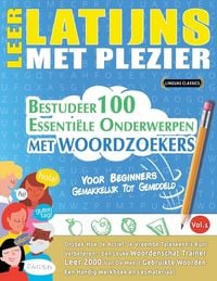 Produktbild: LEER LATIJNS MET PLEZIER - VOOR BEGINNERS