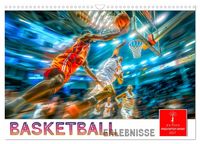Produktbild: Basketball Erlebnisse (Wandkalender 2027 DIN A3 quer), CALVENDO Monatskalender