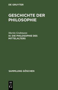 Produktbild: Die Philosophie des Mittelalters
