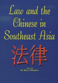 Produktbild: Law and the Chinese in Southeast Asia