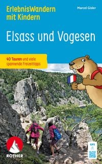 Produktbild: ROTHER Wanderbuch ErlebnisWandern mit Kindern - Elsass und Vogesen