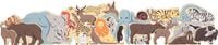 Produktbild: Buchstabenpuzzle Tiere