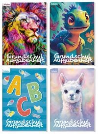 Produktbild: Grundschul-Aufgabenheft mini A6 30 Wochen (sortiert)