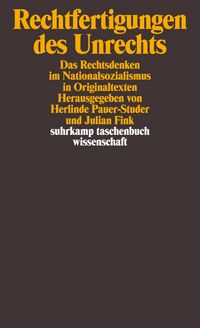 Produktbild: Rechtfertigungen des Unrechts