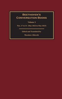 Produktbild: Beethoven's Conversation Books Volume 3