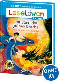 Produktbild: Lesel&ouml;wen 2. Klasse - Im Bann des gr&uuml;nen Drachen