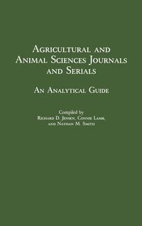 Produktbild: Agricultural and Animal Sciences Journals and Serials