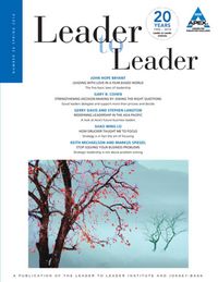 Produktbild: Leader To Leader (ltl) Volume