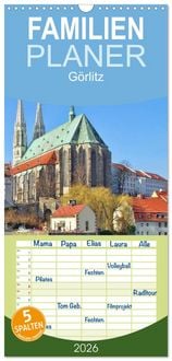 Produktbild: Familienplaner 2026 - G&ouml;rlitz - Die Perle Niederschlesiens mit 5 Spalten (Wandkalender, 21 x 45 cm) CALVENDO