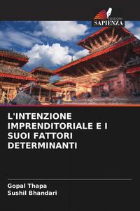 Produktbild: L'intenzione Imprenditoriale E I Suoi Fattori Determinanti