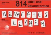 Produktbild: 814 Spiel- und &Uuml;bungsformen Bewegtes Lernen