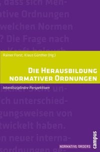 Produktbild: Die Herausbildung normativer Ordnungen