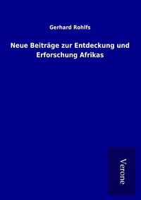 Produktbild: Neue Beitr&auml;ge zur Entdeckung und Erforschung Afrikas