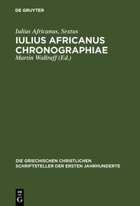 Produktbild: Iulius Africanus Chronographiae