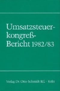 Bild vom Artikel Umsatzsteuerkongress-Bericht 1982/83 vom Autor Christian Lohse