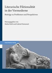 Produktbild: Literarische Fiktionalit&auml;t in der Vormoderne