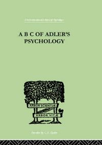 Produktbild: Mairet, P: A B C Of Adler's Psychology