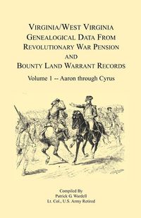 Produktbild: Virginia and West Virginia Genealogical Data from Revolutionary War Pension and Bounty Land Warrant Records