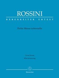 Produktbild: Petite Messe solennelle. Klavierauszug von Andreas K&ouml;hs; Mit Vorwort (engl./ital./dt.)