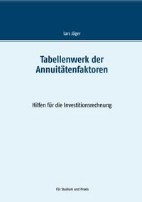Produktbild: Tabellenwerk der Annuit&auml;tenfaktoren