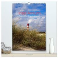 Produktbild: Insel Amrum - Friesische Impressionen (hochwertiger Premium Wandkalender 2027 DIN A2 hoch), Kunstdruck in Hochglanz