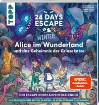 Produktbild: 24 DAYS ESCAPE &ndash; Der Escape Room Adventskalender: Alice im Wunderland und das Geheimnis der Grinsekatze
