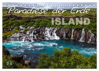 Produktbild: Paradiese der Erde - ISLAND (Tischkalender 2025 DIN A5 quer), CALVENDO Monatskalender