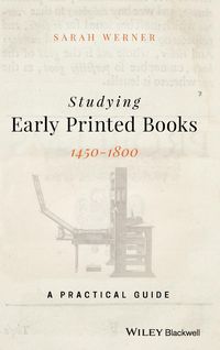 Produktbild: Studying Early Printed Books, 1450-1800