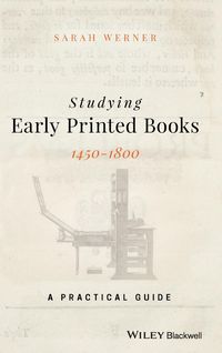 Bild vom Artikel Studying Early Printed Books C vom Autor Werner