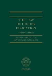 Produktbild: The Law of Higher Education