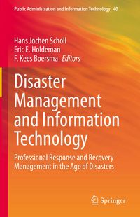 Produktbild: Disaster Management and Information Technology
