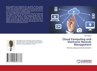 Produktbild: Cloud Computing and Electronic Records Management